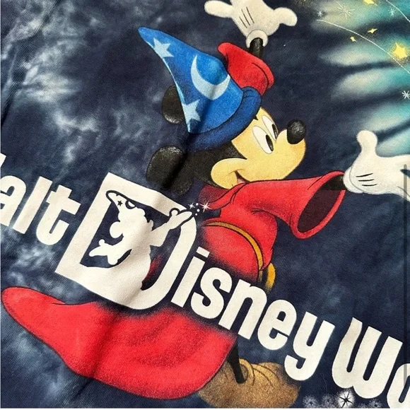Tie dye Disney World tee - Picture 3 of 5